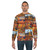 Autumn Collage Sweatshirt featuring a colorful design inspired by Canadian painter Tom Thomson - men