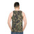 Camouflage Cats Unisex Tank Top - men back