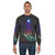 Stranger In The Woods sci-fi horror themed sweatshirt - men