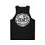 Psychedelic Camembert Electrique unisex tank top - Back