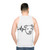 Pitbull Heartbeat Unisex Tank Top - men back