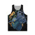 Anatomical heart ocean unisex tank top