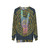 Strange Spell Sweatshirt with Geometric Abstract Design - hanging