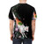 Okami-inspired wolf design on a high-quality t-shirt - men back