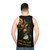 Unisex tank top with Sylvanas Windrunner inspired design - men back