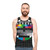 "No Signal" Unisex Tank Top with Retro Television Graphic - men