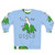 Disco unicorn riding a triceratops sweatshirt