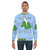 Disco unicorn riding a triceratops sweatshirt - men
