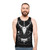 Forest creature unisex tank top with fantasy folklore design - men