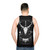 Forest creature unisex tank top with fantasy folklore design - men back