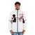 Mugen Samurai Champloo Puffer Jacket with anime character design - men front