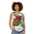Kandinsky-inspired abstract art unisex tank top - women