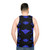 Unisex tank top featuring Hawaiian wildlife design - men back