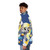 Muffins Puffer Jacket with Pegasus and My Little Pony Imagery - men side left