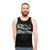 Magical Christmas unisex tank top featuring a retro unicorn design - men