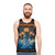 Glow-in-the-dark haunted halloween goosebumps unisex tank top - men
