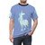 Whimsical t-shirt featuring an illustration of Amalthea, the protagonist from the animated fantasy classic The Last Unicorn. - men front