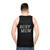 Colorful unisex busy mom tank top - men back
