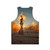 Unisex Burning Man Tank Top - Back