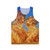 Burning Man inspired digital art unisex tank top
