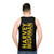 Unisex motorcycle tank top - men back
