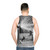 Nikola Tesla Lightning Unisex Tank Top - men back