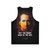 Con Air Unisex Tank Top with Nicolas Cage - Back