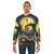 Starry Nightmare Sweatshirt - Artistic Halloween Clothing Featuring Jack Skellington and Starry Night Designs - men