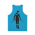 Nightwing Minimalist Unisex Tank Top - Back