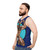 Muscle bear sleeveless tank top with erotic fantasy art design - men side