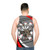 Bull Hitters Darts Team Unisex Tank Top - men back