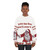 Matt Foley Christmas Sweatshirt with Chris Farley design - women