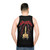 Retro Unisex Sciatica Support Muscle Tank Top - men back