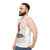 Hard Candy minimalist unisex tank top with geeky movie-inspired design - men side