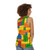 Unisex building blocks construction bricks tank top - women back