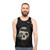 Surreal nature and night sky geometric unisex tank top - men
