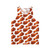 Buffalo chicken wing pattern unisex tank top
