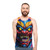 Hannya mask tank top - men
