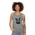 Madness Combat Unisex Tank Top with Hank Wimbledon Evil Smile - women