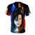 Azula Fire Princess Split AOP T-Shirt featuring the iconic character from Avatar: The Last Airbender - Back