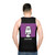 Unisex "Bucketman" superhero graphic tank top - men back