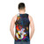 Buckethead Colorful Fan Art Unisex Tank Top - men back