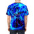 Azula-inspired Avatar: The Last Airbender graphic t-shirt featuring the powerful fire bender character - men back