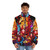 Dazzling puffer jacket with Dazzlings design for Equestria Girls and My Little Pony fans - men front