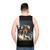 Nicolas Cage Photoshop Unisex Tank Top - men back
