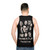 Hammer Films Vintage Horror Unisex Tank Top - men back
