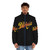 The Darkness Band Classic Puffer Jacket featuring the band's logo - men front
