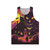 Unisex Halloween scene tank top