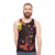 Unisex Halloween scene tank top - men