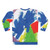Alt-J Band Sweatshirt with Colorful Psychedelic Album Cover Design - Back